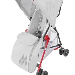 Maclaren Mark ll silver stroller footmuff